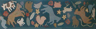 Bill's Buddies Rug Hooking Kit by Barbara Carroll