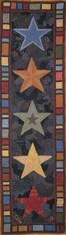 Star of Texas Rug Hooking Kit by Barbara Carroll