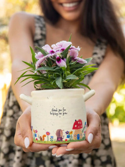 Crock Planter by Natural Life