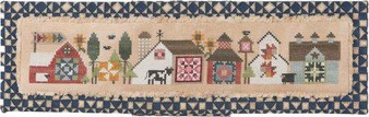 Quilted Tiny Town Cross Stitch
