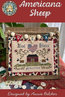 Americana Sheep Cross Stitch