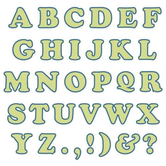 GO! Carefree Alphabet Uppercase Set 3"