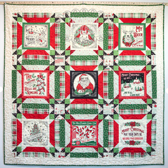 Peace and Joy Quilt by Stacey Iest Hsu