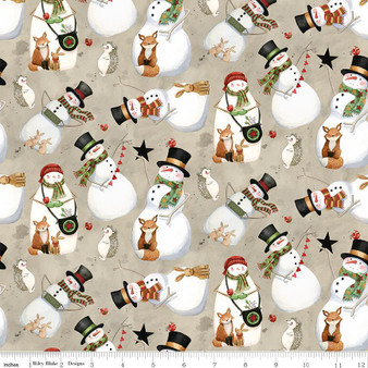 Northern Christmas C17831 Neutral One Yard