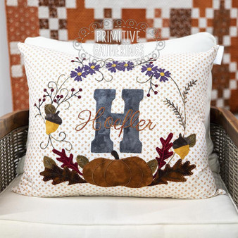 Kit and Pattern for Autumn Embrace Pillow PRI-2138 W
