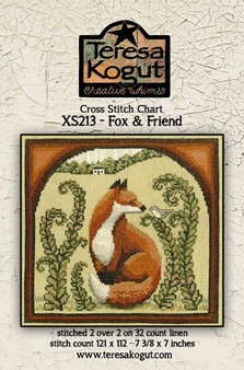 Fox and Friend Cross Stitch