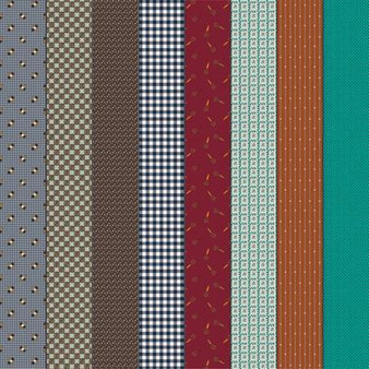Gathered Lollies 18294 12 One Yard