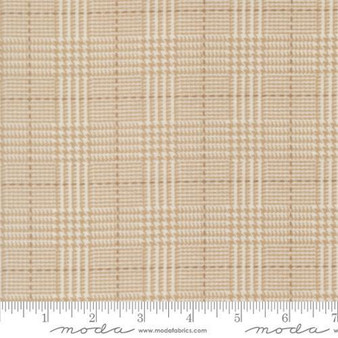 108" Flannel Gatherings Basics Cream 108018 11F One Yard