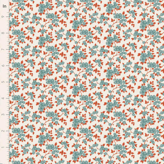 Tilda Village Life 100686 Ruth Teal One Yard