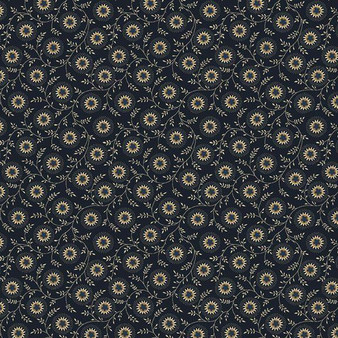 Sturbridge Village Charm R332194D Navy One Yard