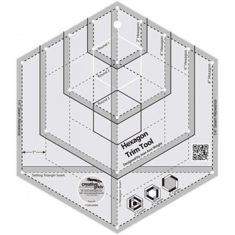 Creative Grids Non-slip Hexagon Trim Tool