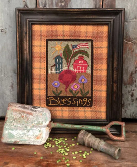 Blue Ribbon Blessings Punch Needle #696 Blue Ribbon Blessings Punch Needle #696