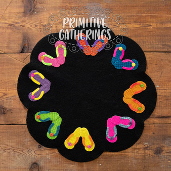 Flip Flop Table Mat Pattern PRI-311