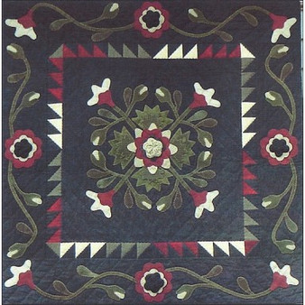 Wool Whig Rose Pattern PRI-175