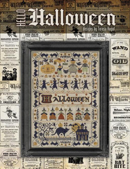Hello Halloween Cross Stitch Book