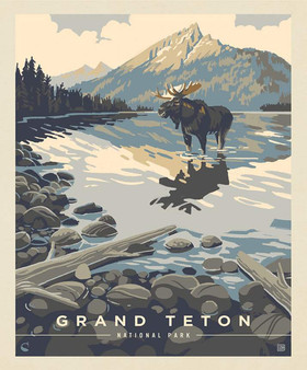 National Parks-Grand Teton Panel