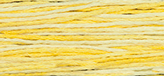 Weeks Dye Works Floss 1115 Banana Popsicle-5 yds