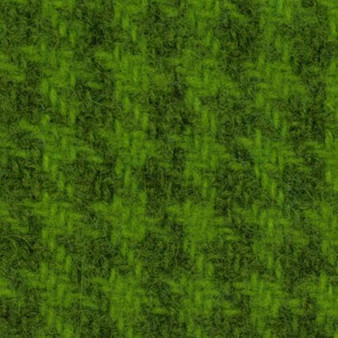 Hand Dyed Safety Green Houndstooth Wool