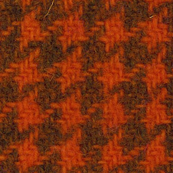 Hand Dyed Oriole Houndstooth Wool
