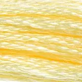 DMC Embroidery Floss 8M 117-745 Light Pale Yellow