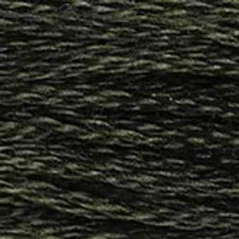 DMC  Embroidery Floss 8M 117-934 Black Avocado Green