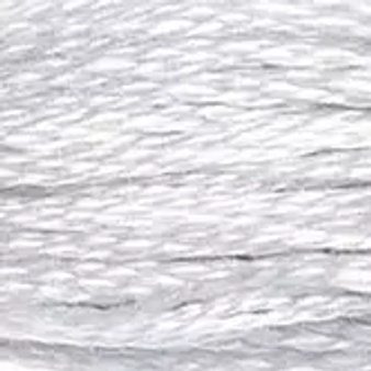 DMC  Embroidery Floss 8M 117-762 Very Light Pearl Gray