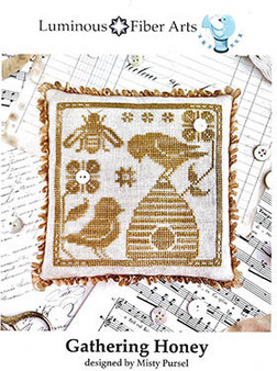Gathering Honey Cross Stitch