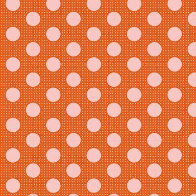 Tilda Medium Dots 130007 Ginger One Yard