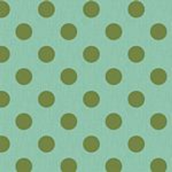 Tilda Chambray Dots 160059 Tealgreen One Yard