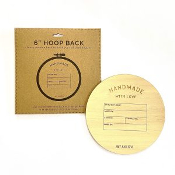 Hoop Backs for Embroidery