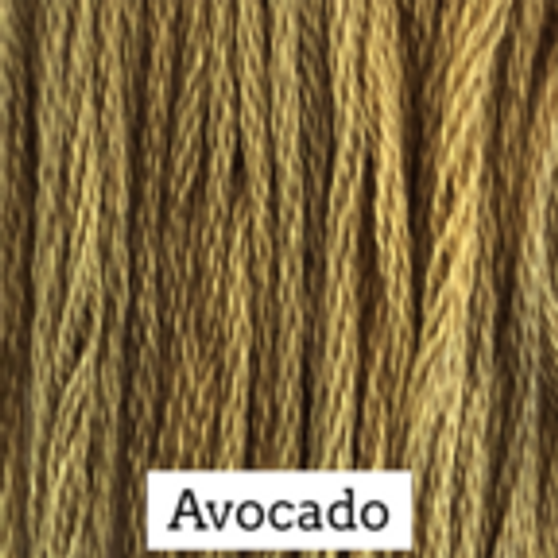 Classic Colorworks Hand Dyed Floss 5 yds Avocado