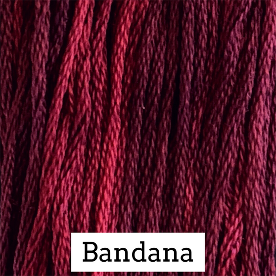 Classic Colorworks Hand Dyed Floss 5 yds Bandana