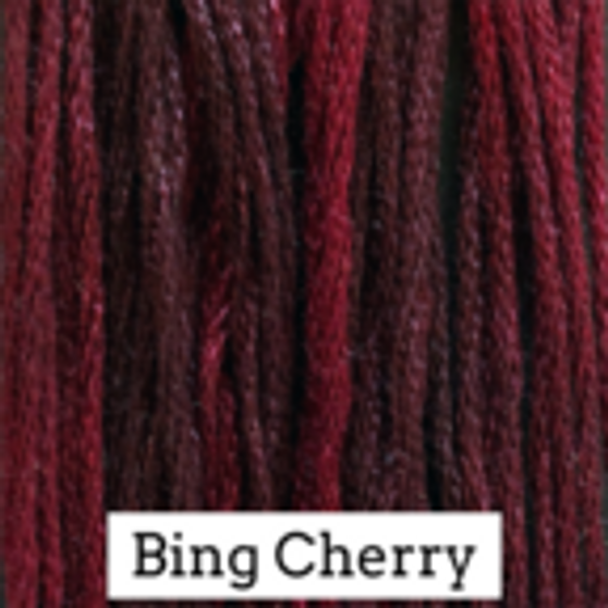 Classic Colorworks Hand Dyed Floss 5 yds Bing Cherry