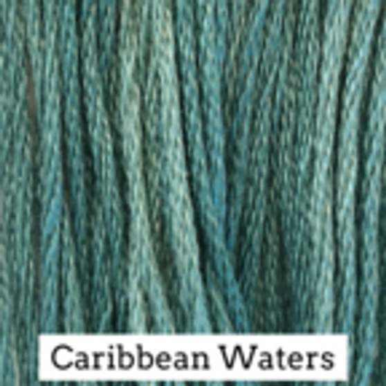 Classic Colorworks Hand Dyed Floss 5 yds Caribbean Waters