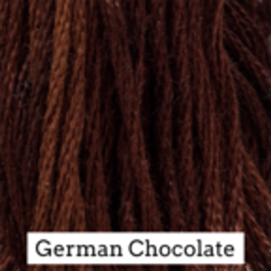 Classic Colorworks Hand Dyed Floss 5 yds German Chocolate