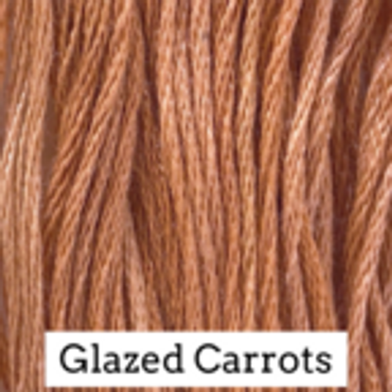 Classic Colorworks Hand Dyed Floss 5 yds Glazed Carrots