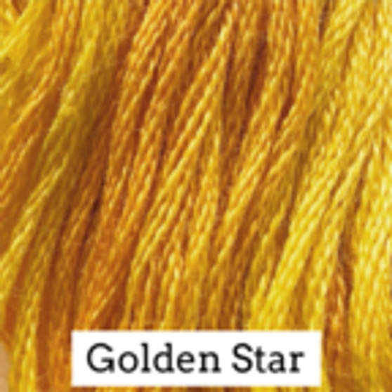 Classic Colorworks Hand Dyed Floss 5 yds Golden Star