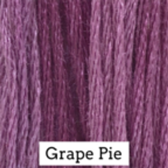 Classic Colorworks Hand Dyed Floss 5 yds Grape Pie