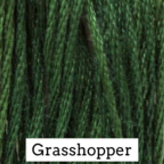 Classic Colorworks Hand Dyed Floss 5 yds Grasshopper