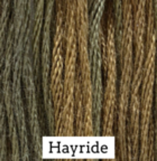 Classic Colorworks Hand Dyed Floss 5 yds Hay Ride