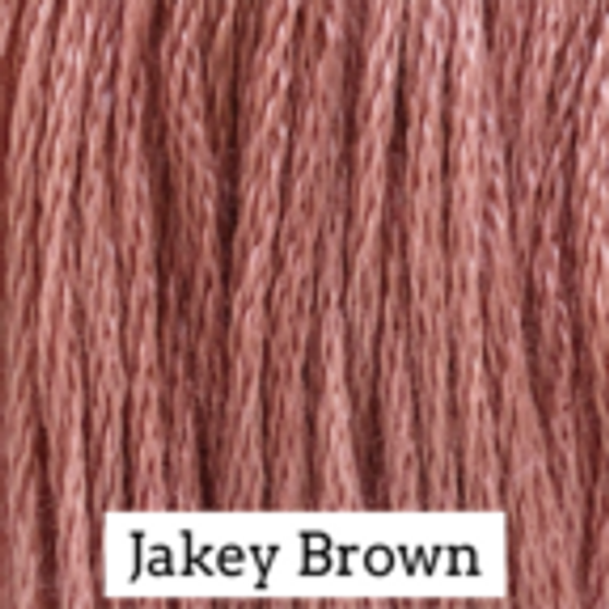 Classic Colorworks Hand Dyed Floss 5 yds Jakey Brown