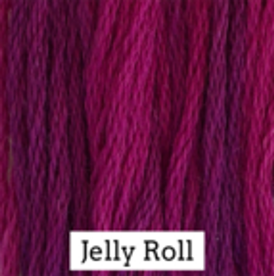 Classic Colorworks Hand Dyed Floss 5 yds Jelly Roll