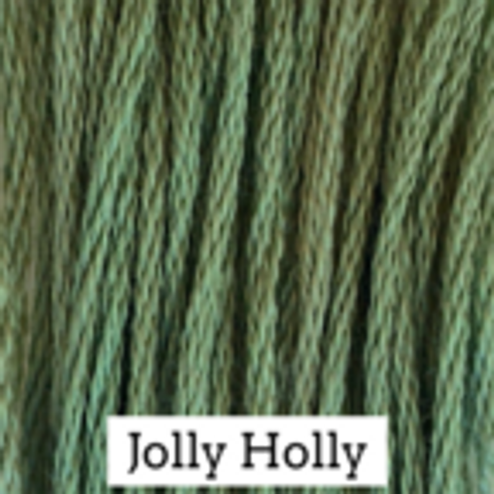 Classic Colorworks Hand Dyed Floss 5 yds Jolly Holly