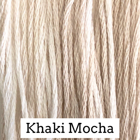Classic Colorworks Hand Dyed Floss 5 yds Khaki Mocha