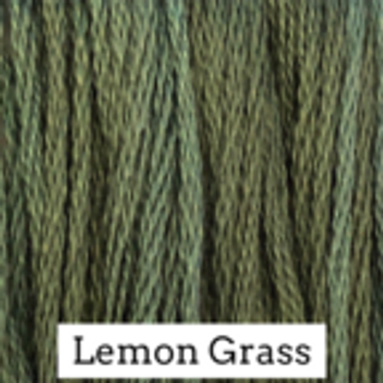 Classic Colorworks Hand Dyed Floss 5 yds Lemon Grass