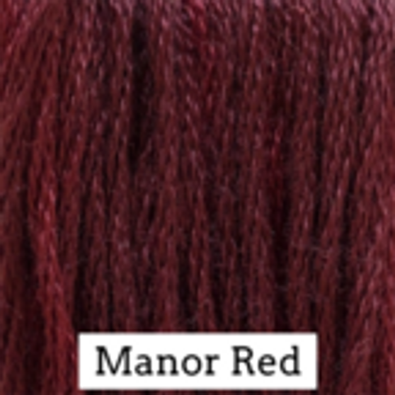 Classic Colorworks Hand Dyed Floss 5 yds Manor Red