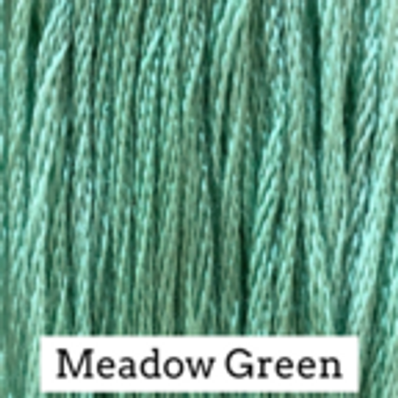 Classic Colorworks Hand Dyed Floss 5 yds Meadow Green