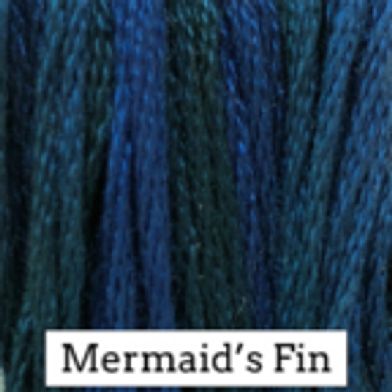 Classic Colorworks Hand Dyed Floss 5 yds Mermaid's Fin