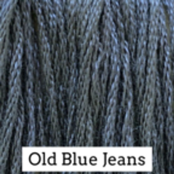 Classic Colorworks Hand Dyed Floss 5 yds Old Blue Jeans