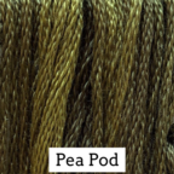 Classic Colorworks Hand Dyed Floss 5 yds Pea Pod